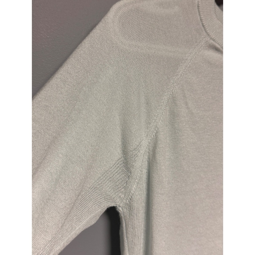 Lululemon Rest Less Pullover Mint Green Cashmere Blend Long Sleeve Top Size 8 - Picture 5 of 6